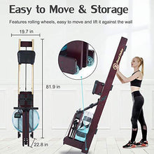 
                        
                          गैलरी व्यूवर में इमेज लोड करें, Real Relax Water Rowing Machine for Home Use, Water Adjustable Resistance Rower - JOY2ESpree
                        
                      
