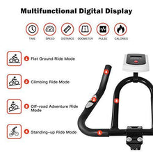 
                        
                          Muat gambar ke penampil Galeri, GYMAX Stationary Bike, Indoor Cycling Bike with LCD Monitor &amp; Heart Sensor, Adjustable Resistance, Cardio Exercise Fitness Bike for Home/Office - JOY2ESpree
                        
                      