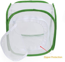 
                        
                          Cargar imagen en el visor de la galería, RESTCLOUD Insect and Butterfly Habitat Cage Terrarium Pop-up 24 Inches Tall with Zipper Protection - JOY2ESpree
                        
                      