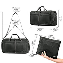 
                        
                          画像をギャラリービューアに読み込む, Gonex 150L Travel Duffel Bag Foldable Extra Large Duffle Bag XL Heavy Duty for Men Women for Luggage Shopping Gray
                        
                      