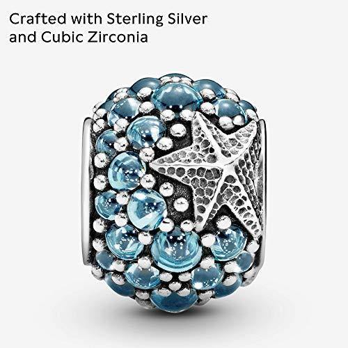 Pandora Jewelry Pave Ocean and Starfish Cubic Zirconia Charm in Sterling Silver - JOY2ESpree