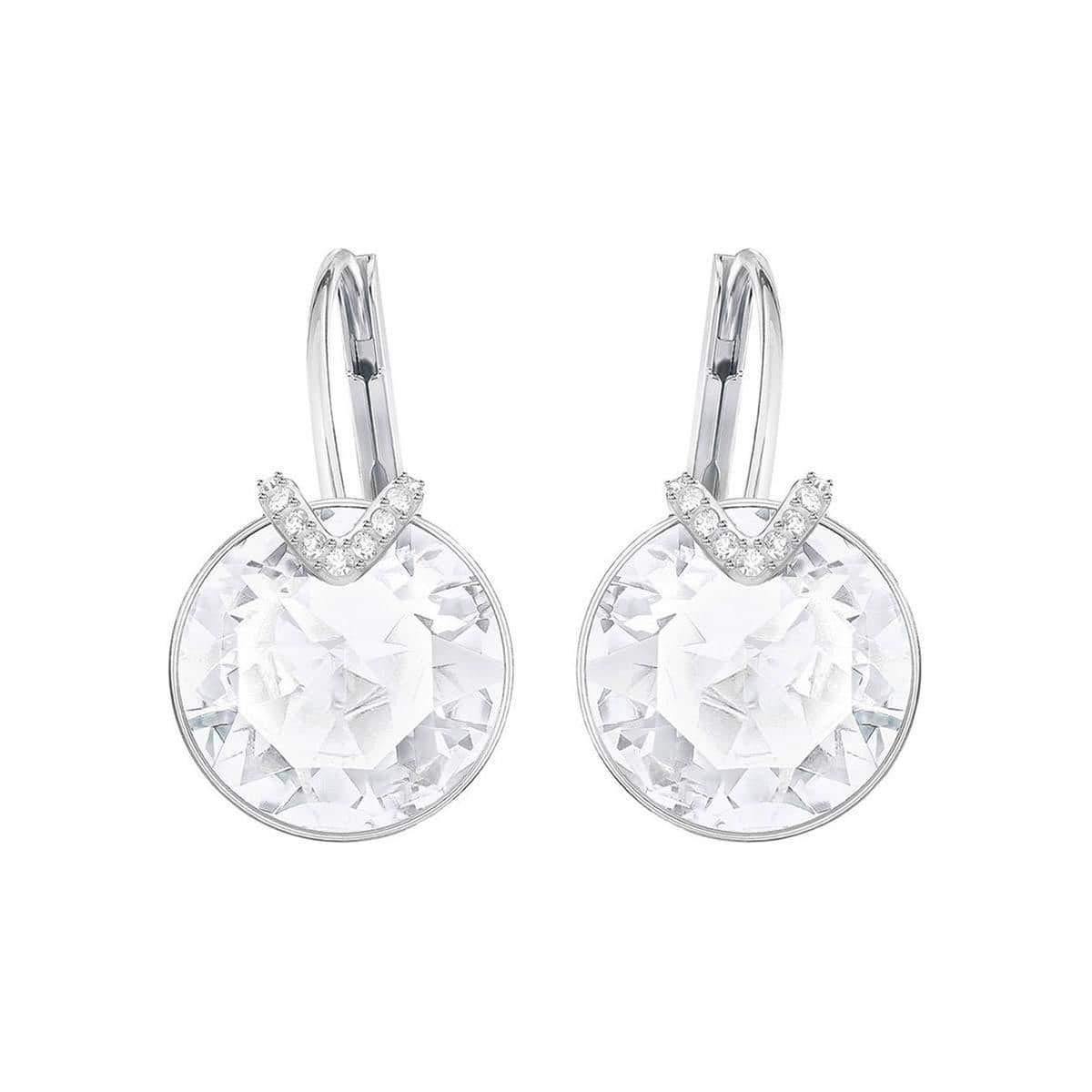 Swarovski Bella Pierced Earrings White One Size - JOY2ESpree