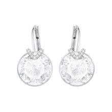 
                        
                          Load image into Gallery viewer, Swarovski Bella Pierced Earrings White One Size - JOY2ESpree
                        
                      