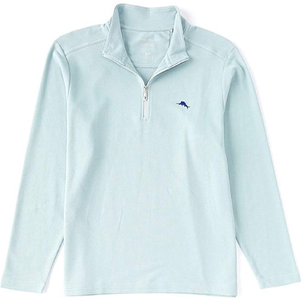 Tommy Bahama Long Sleeve Emfielder Half Zip Polo Shirt