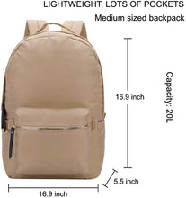 
                        
                          Cargar imagen en el visor de la galería, HawLander Lightweight Backpack for Women or Girls, Mid-Volume 20.0L
                        
                      