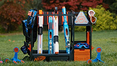 NERF Inflatable Target, 4’ Tall Practice Device – 3 Score Zones, Water Filled Base – Great for Outdoor & Indoor Play