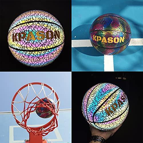 KPASON Basketball Holographic Glow in The Dark Basketball - JOY2ESpree
