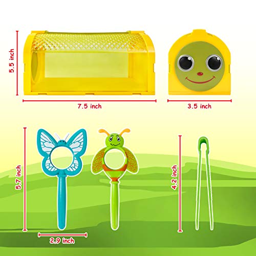 ESSENSON Bug Catcher Kit Critter Cage, 2 Pcs Butterfly Bug House - JOY2ESpree