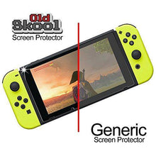 
                        
                          Load image into Gallery viewer, Old Skool Tempered Glass Screen Protector for Nintendo Switch 2017 (2-Pack) HD Shield with Anti-Bubble &amp; Anti-Fingerprint Film - JOY2ESpree
                        
                      