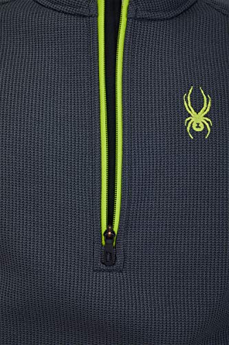 Spyder Active Sports Men's Outbound Half Zip Mid-Weight Mock Neck Sweater
