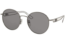 
                        
                          Muat gambar ke penampil Galeri, Balenciaga BB0060SK 003 Sunglasses Men's Silver/Grey Lenses Round 56mm
                        
                      