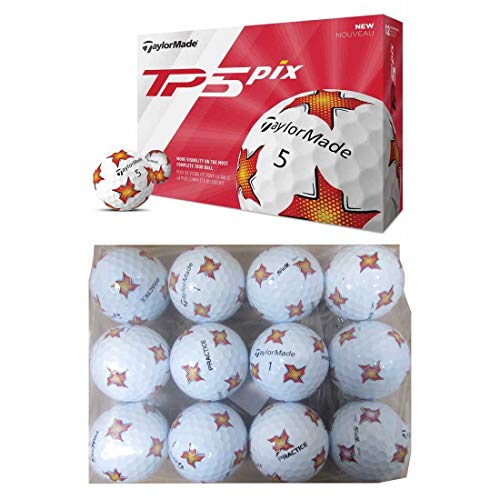 TaylorMade TP5 PiX Practice Bagged Golf Balls - JOY2ESpree