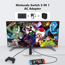 
                        
                          Load image into Gallery viewer, KIWIHOME 39W Switch Dock Charger Adapter, HDMI AC Adapter Charger for Switch - JOY2ESpree
                        
                      