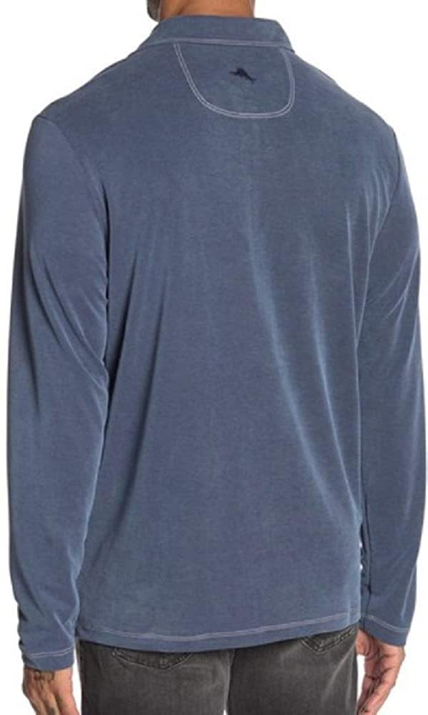 Tommy Bahama Long Sleeve Shoreline Surf Golf Polo Shirt