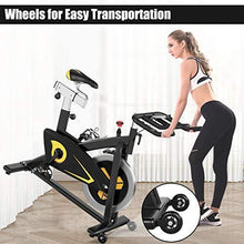 
                        
                          Muat gambar ke penampil Galeri, GYMAX Indoor Stationary Bike, 30LBS Flywheel Magnetic Cycling Bike with LCD Monitor - JOY2ESpree
                        
                      