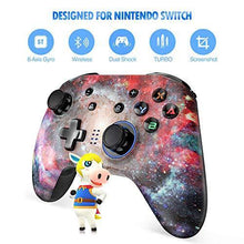 
                        
                          Load image into Gallery viewer, Wireless Controller for Nintendo Switch, Gamepad Joystick with Dual Vibration and Turbo for Switch, Pro, Windows XP/10/7/8/8.5 - JOY2ESpree
                        
                      