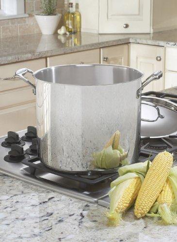 Cuisinart 766-26 Chef's Classic 12-Quart Stockpot with Cover, Brushed Stainless - JOY2ESpree
