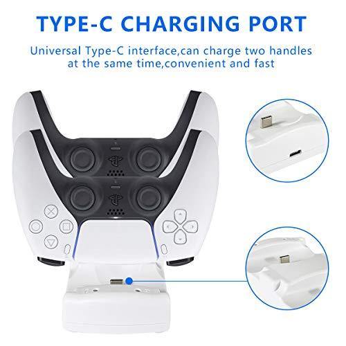 PS5 Controller Charging Station, PS5 Controller Chargers,Console Charger - JOY2ESpree