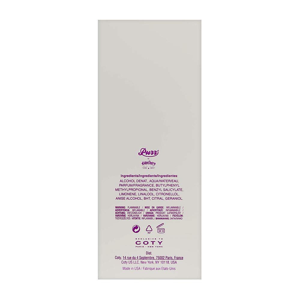 Kate Perry Purr Eau De Parfum Spray for Women, 3.4 Ounce