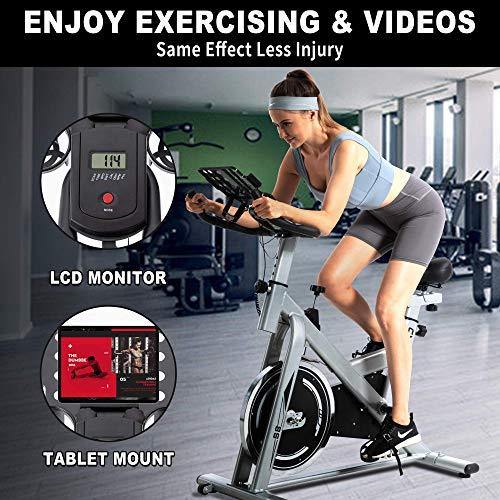 BINHIA Exercise Bike Indoor Cycling Bike Stationary - Cycle Bike with Ipad Mount &Comfortable Seat Cushion - JOY2ESpree