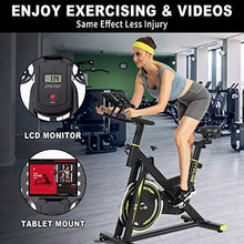 
                        
                          Muat gambar ke penampil Galeri, BINHIA Exercise Bike Indoor Cycling Bike Stationary - Cycle Bike with Ipad Mount &amp;Comfortable Seat Cushion - JOY2ESpree
                        
                      