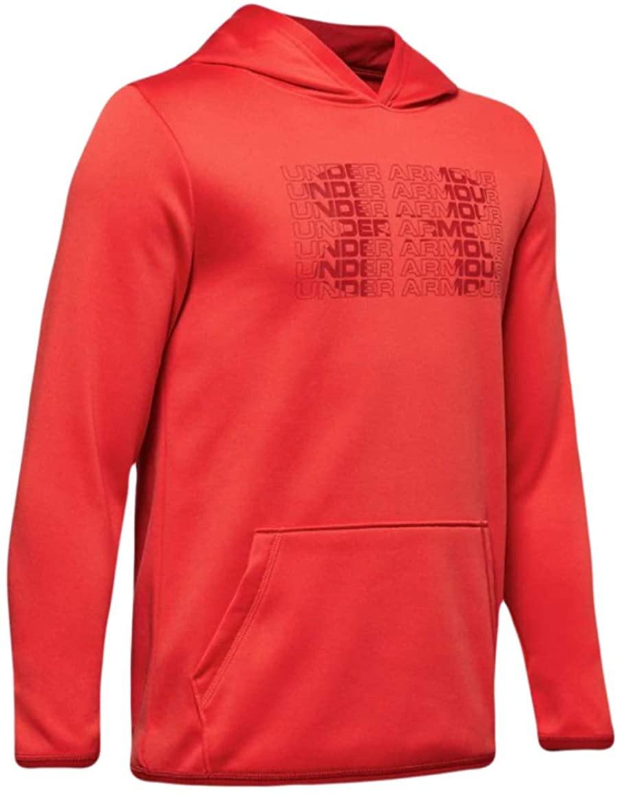 Under Armour Boys' Fleece Branded Hoodie