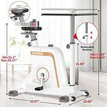 
                        
                          Muat gambar ke penampil Galeri, pooboo Desk Cycle Exercise Bike Indoor Cycling Bike Adjustable Magnetic Resistance Stationary Bike for Home Office - JOY2ESpree
                        
                      