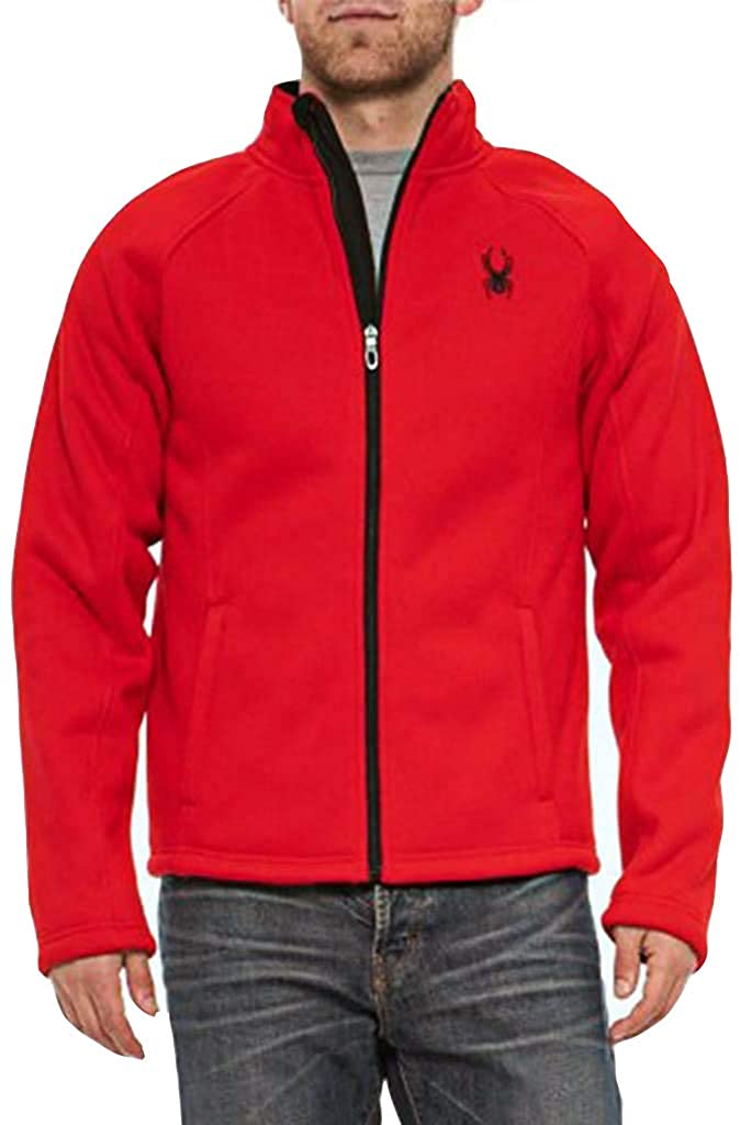 Spyder Men's Stellar Jacket Sherpa Lined Bonded Fleece
