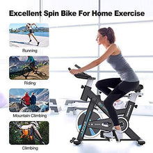 
                        
                          將圖片載入圖庫檢視器 Exercise Bike Stationary Indoor Cycling Bikes - 35 lbs Flywheel Belt Drive Bicycle with LCD Monitor, IPad Mount, Comfortable Seat Cushion - JOY2ESpree
                        
                      