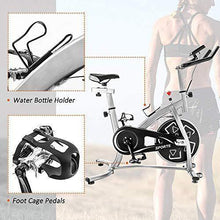 
                        
                          將圖片載入圖庫檢視器 DKLGG Indoor Cycling Bike Stationary with Monitor Belt Drive Exercise Bike with 22lbs Flywheel (Silver+Black) (Black) - JOY2ESpree
                        
                      
