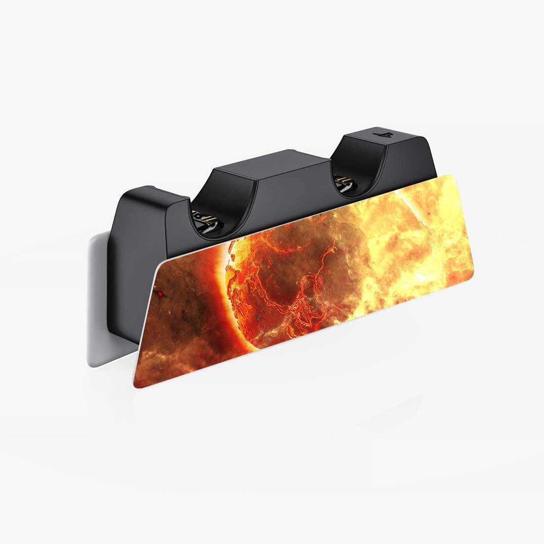 PlayVital Blue Nebula Full Set Skin Decal for PS5 Console Digital Edition - JOY2ESpree
