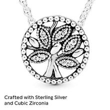 
                        
                          將圖片載入圖庫檢視器 Pandora Jewelry Sparkling Family Tree Cubic Zirconia Necklace in Sterling Silver, 17.7" - JOY2ESpree
                        
                      