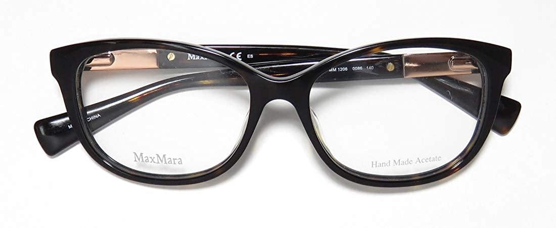 Max Mara 1206 Womens/Ladies Cat Eye Full-rim Strass Exclusive Fashion Accessory Hip Eyeglasses/Spectacles - JOY2ESpree