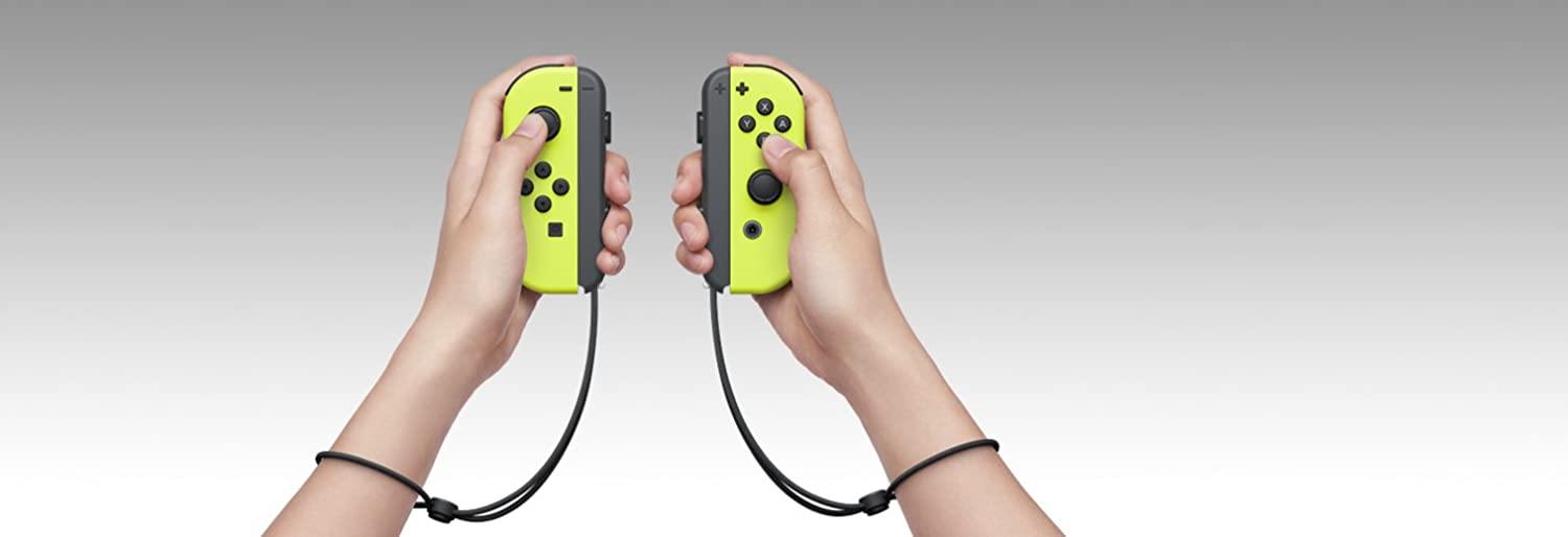 Nintendo Blue/ Neon Yellow Joy-Con (L-R) - Switch - JOY2ESpree