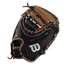 
                        
                          Cargar imagen en el visor de la galería, Wilson 2021 A2K M1D (CM) Right Hand Throw Baseball Glove - 33.5", Black Snakeskin/Saddle Tan - JOY2ESpree
                        
                      