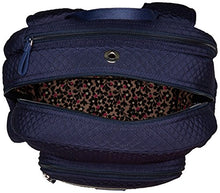 
                        
                          Load image into Gallery viewer, Vera Bradley Women's Microfiber Campus Backpack, Navy, One Size
                        
                      