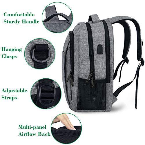 Matein Travel Laptop Backpack, Business Anti Theft Slim Durable Laptops Backpack - JOY2ESpree