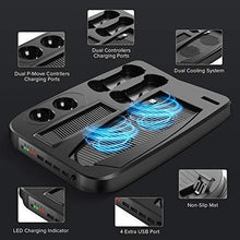 
                        
                          Load image into Gallery viewer, UeeVii PS5 Stand Station for PS5 Console/Digital Edition/UHD - JOY2ESpree
                        
                      