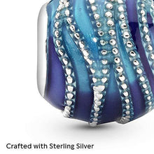 
                        
                          Muat gambar ke penampil Galeri, Pandora Jewelry Blue Swirls Sterling Silver Charm - JOY2ESpree
                        
                      