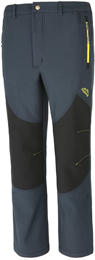 Singbring Men's Outdoor Windproof Waterproof Hiking Ski Snow Pants