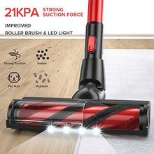 
                        
                          Cargar imagen en el visor de la galería, Cordless Vacuum Cleaner,OKP 220W Powerful Stick Vacuum,Detachable Battery,Lightweight,LED Headlights - JOY2ESpree
                        
                      