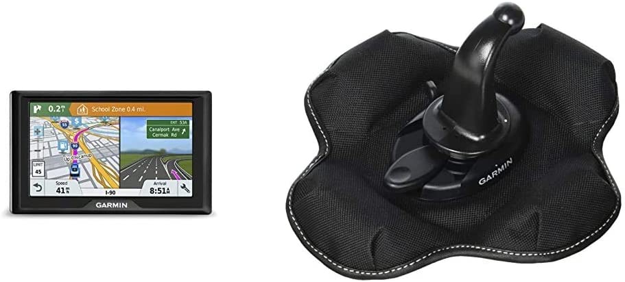 Garmin Drive 61 USA LM GPS Navigator System with Lifetime Maps, Spoken Turn-By-Turn Directions