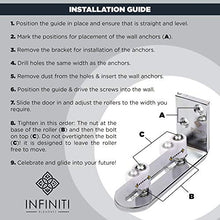 
                        
                          Cargar imagen en el visor de la galería, New Improved Design!!! Barn Door Floor Guide | Smooth AS Butter Bearings!!!
                        
                      