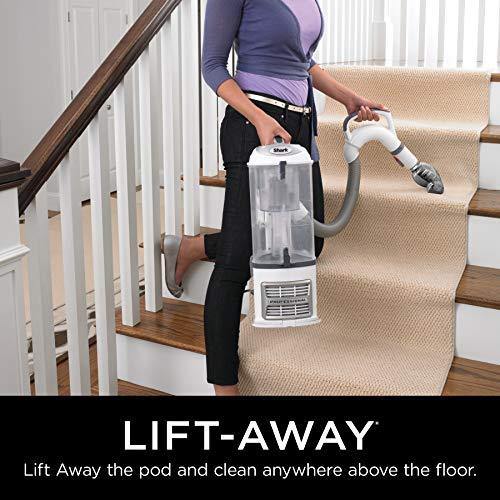 Shark NV356E S2 Navigator Lift-Away Professional Upright Vacuum with Pet Power Brush and Crevice Tool, White/Silver - JOY2ESpree