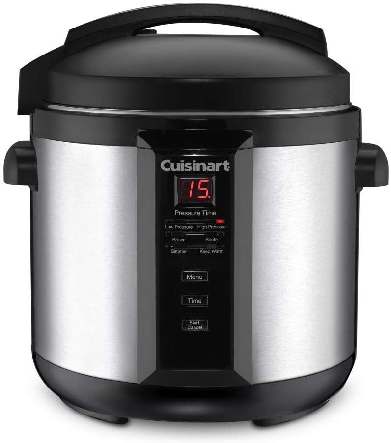 Cuisinart CPC-600N1 6-Quart Electric Pressure Cooker, Silver - JOY2ESpree