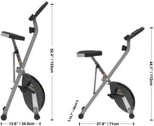 
                        
                          गैलरी व्यूवर में इमेज लोड करें, ATIVAFIT Indoor Cycling Bike Folding Magnetic Upright Bike Stationary Bike Recumbent Exercise Bike - JOY2ESpree
                        
                      