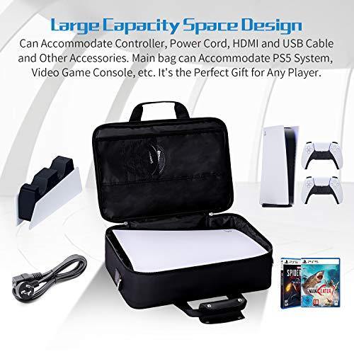 G-STORY Case Storage Bag for PS5, Console Carrying Case Compatible Playstation 5 and PS5 Digital Edition - JOY2ESpree