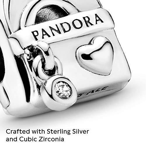 Pandora Jewelry Adventure Bag Cubic Zirconia Charm in Sterling Silver - JOY2ESpree