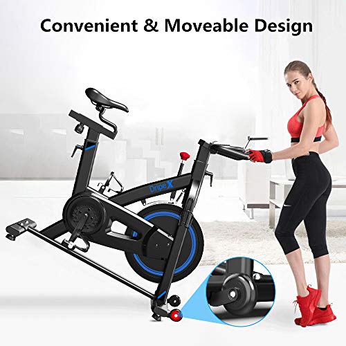 Dripex Magnetic Resistance Indoor Exercise Bike (2021 Upgraded Version), Studio Quality - JOY2ESpree