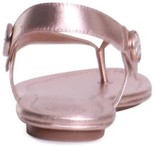 
                        
                          Cargar imagen en el visor de la galería, Tory Burch Womens Minnie Leather Travel Flat Sandals - JOY2ESpree
                        
                      
